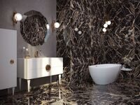 (ORINDA) Керамогранит MARQUINA GOLD HIGH GLOSSY 60x120, 60х60 (Индия)