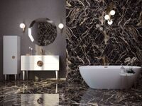 (ORINDA) Керамогранит MARQUINA GOLD HIGH GLOSSY 60x120, 60х60 (Индия)