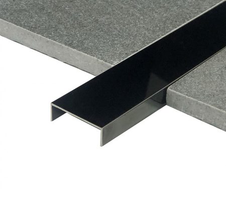 Профиль Juliano Tile Trim SUP30-4B-10H Black матовый (2700мм)